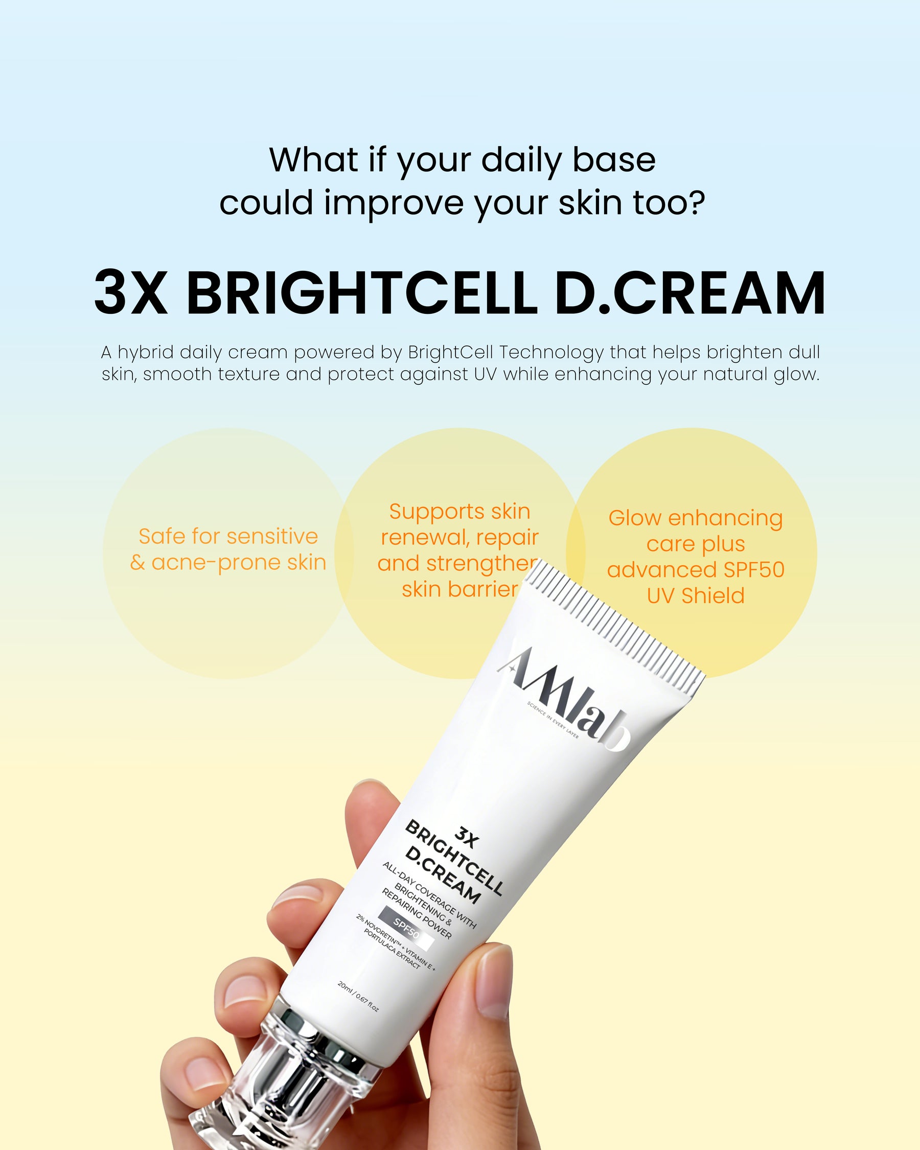 AMlab BRIGHTCELL D.CREAM (20ml)